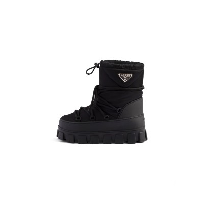 PRADA RE-NYLON GABARDINE APRÈS-SKI BOOTS 1U007N